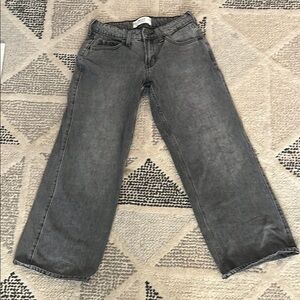 Hollister Low Rise Baggy Gray Jeans